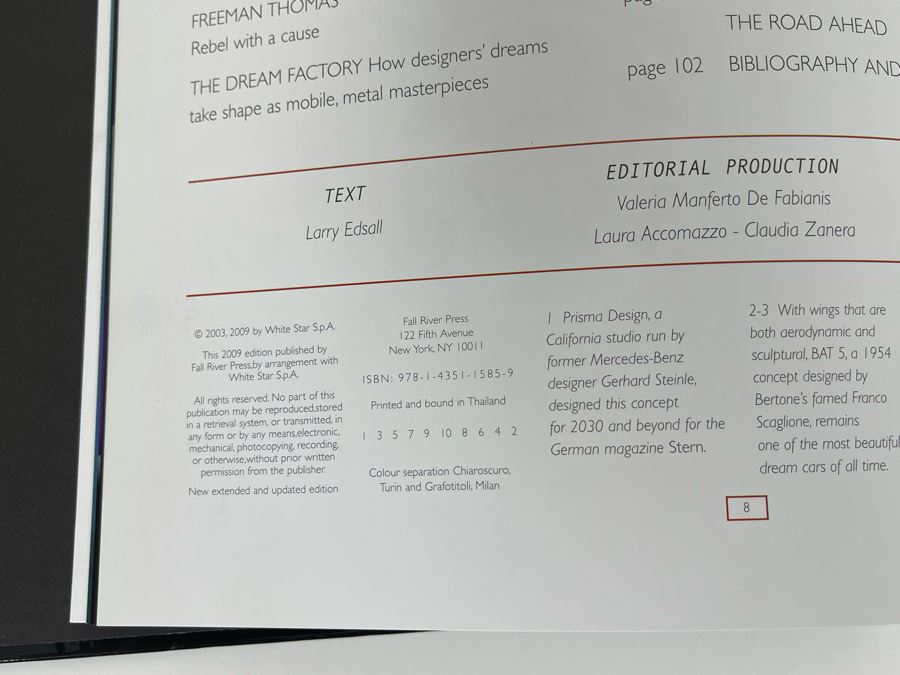 Concept Cars Book By Larry Edsall [Photo 5]