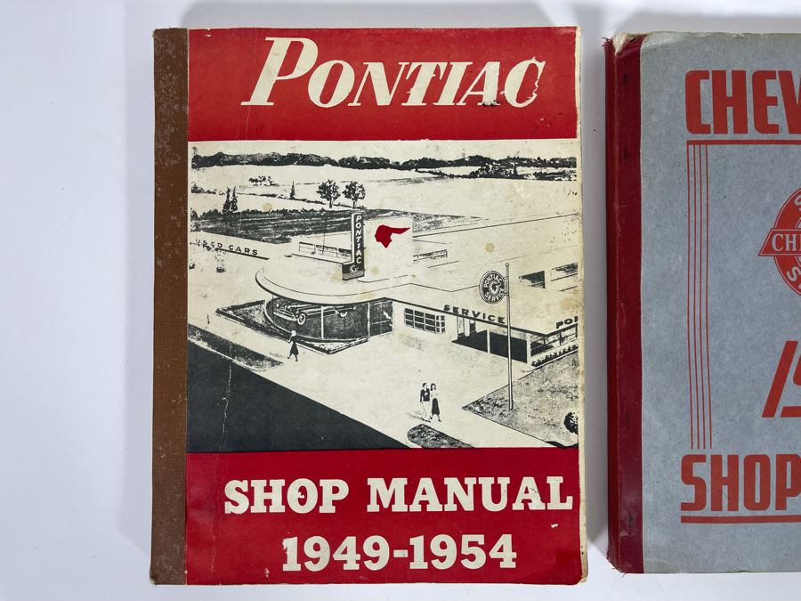 Pontiac Shop Manual From 1940-1954 And Chevrolet Shop Manual From 1939 [Photo 2]