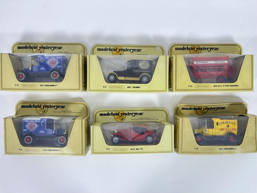 Matchbox Models Of Yesteryear Cars