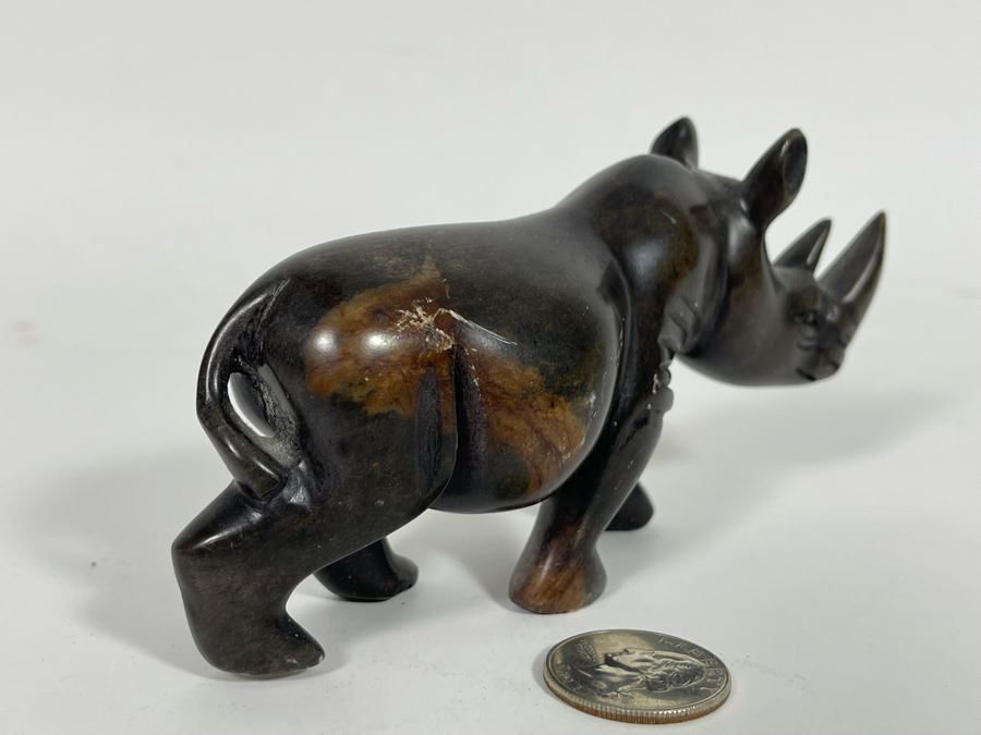 Small Carved Stone Rhinoceros Figurine [Photo 7]