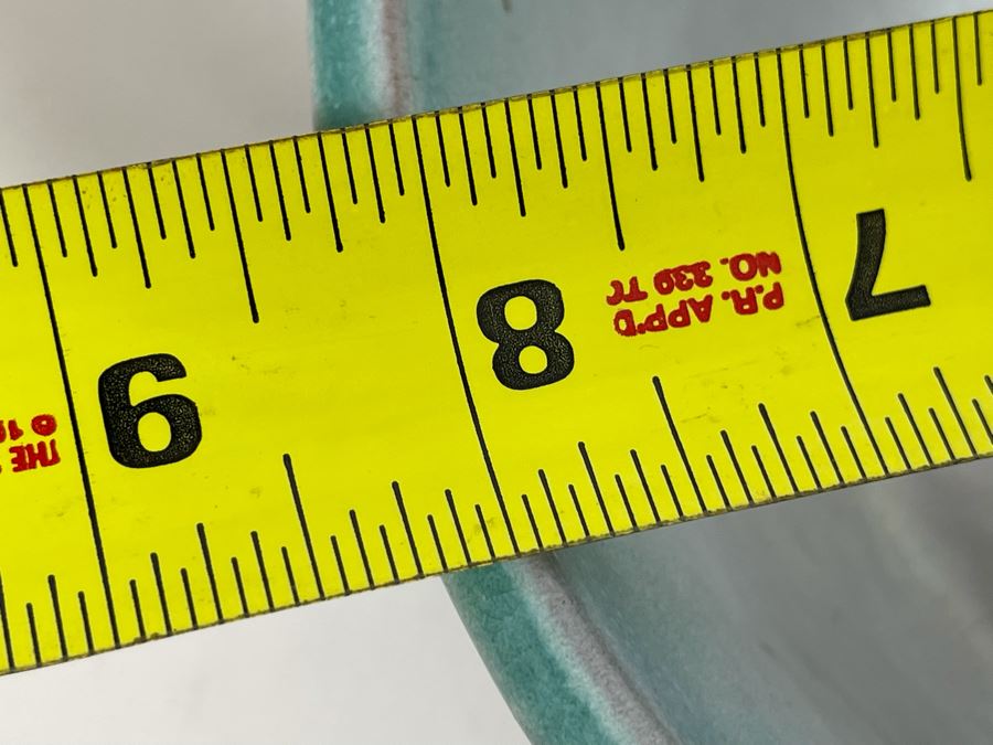 Glazed Studio Pottery Bowl Signed DH 8W [Photo 10]