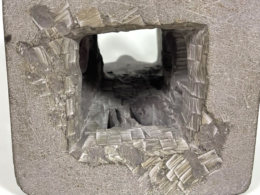 Carved Stone Sculpture Of Four Main Indian Goddesses From India 4-Sided 5.5W X 10H - See Photos  [Photo 26]