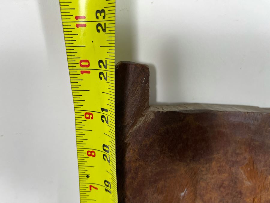 Vintage Hand Relief Carved Wooden Grain Door From Dogon People Of Mali 16 X 22 [Photo 20]