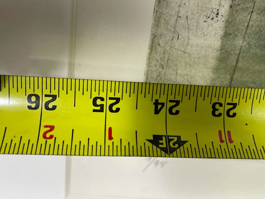 Modernist Abstract Hand Signed Johnny Friedlaender Lithograph Limited Edition 1 Of 95 Framed Frame Measures 33 X 44 [Photo 12]