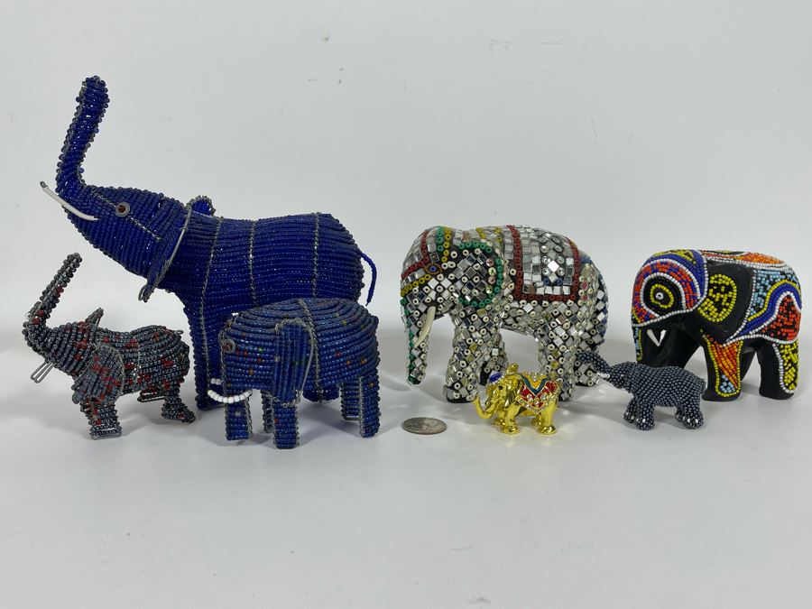 Collection Of Elephant Figurines [Photo 11]