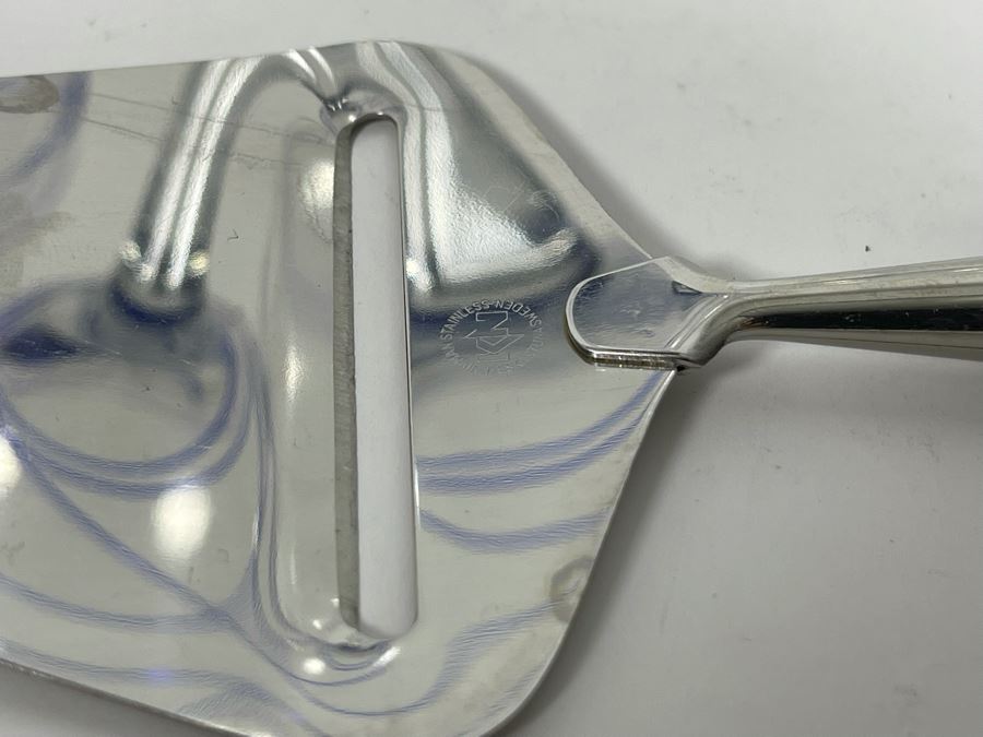 (5) Handblown Art Glass Stemware Glasses 8H, Mid-Century Cheese Slicer From Sweden And Pair Of Wooden Salt & Pepper Shakers [Photo 7]