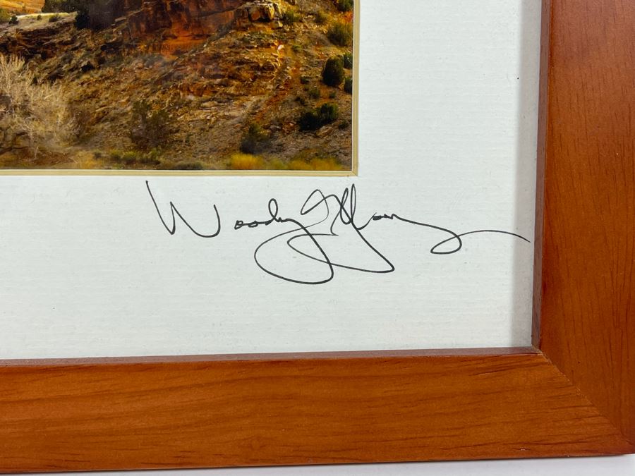 Framed Signed Photograph Of Mystical Canyon Arizona 11.5 X 9.5 [Photo 7]