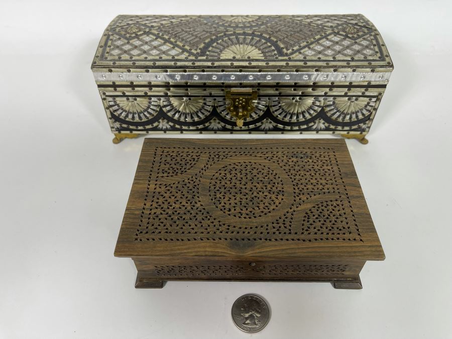 Pair Of Handmade Boxes [Photo 3]