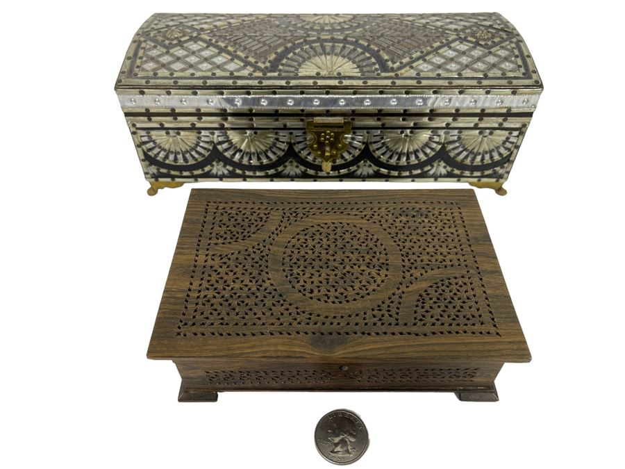 Pair Of Handmade Boxes [Photo 1]