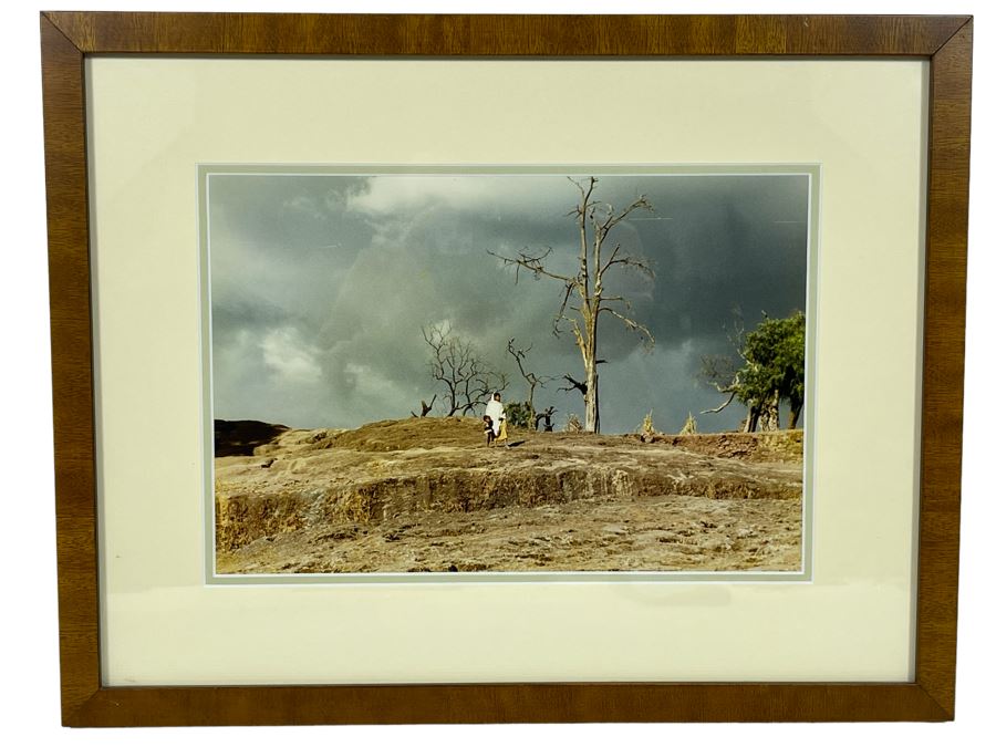 Vintage Framed Photograph Frame Measures 17.5 X 14