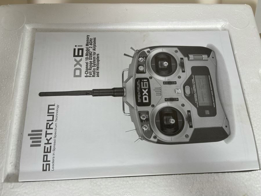 Spektrum DX6i 6-Channel 2.4GHz Aircraft Transmitter And Phoeni R/C Professional Radio Control Flight Simulator [Photo 5]