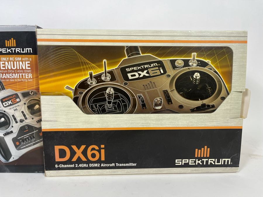 Spektrum DX6i 6-Channel 2.4GHz Aircraft Transmitter And Phoeni R/C Professional Radio Control Flight Simulator [Photo 3]