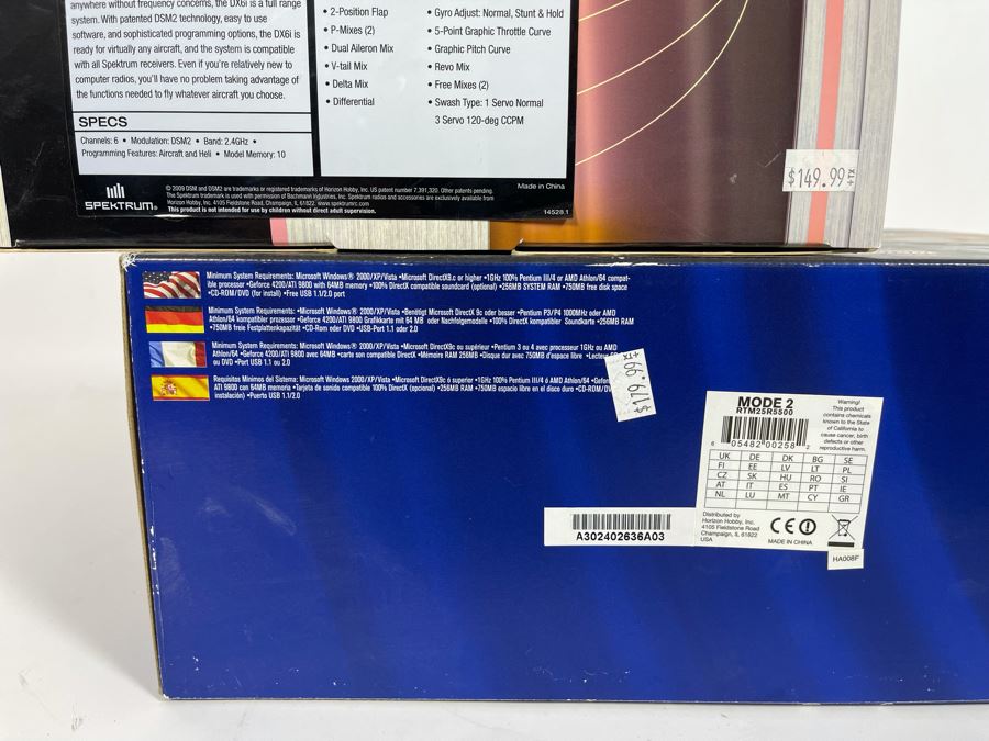 Spektrum DX6i 6-Channel 2.4GHz Aircraft Transmitter And Phoeni R/C Professional Radio Control Flight Simulator [Photo 8]