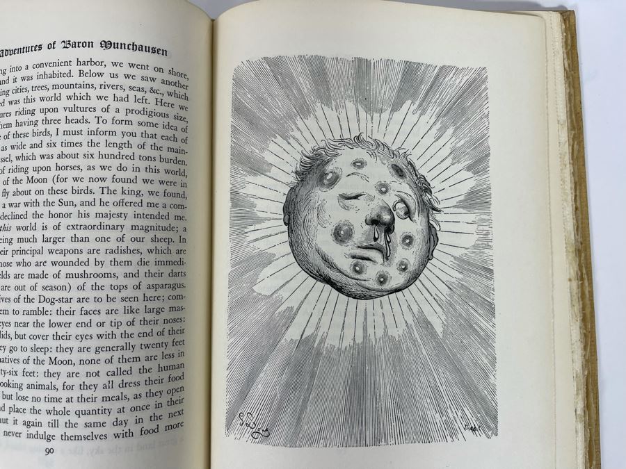 A Dore Treasury: A Collection Of The Best Engravings By Gustave Dore Book By James Stevens And The Adventures Of Baron Munchausen With Illustrations By Gustave Dore Book [Photo 13]