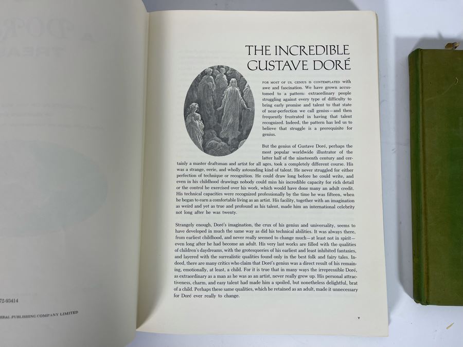 A Dore Treasury: A Collection Of The Best Engravings By Gustave Dore Book By James Stevens And The Adventures Of Baron Munchausen With Illustrations By Gustave Dore Book [Photo 6]