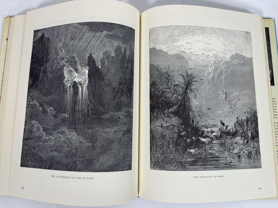 A Dore Treasury: A Collection Of The Best Engravings By Gustave Dore Book By James Stevens And The Adventures Of Baron Munchausen With Illustrations By Gustave Dore Book [Photo 7]