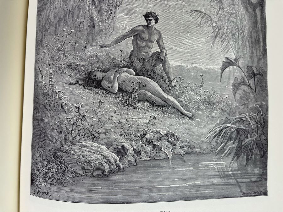 A Dore Treasury: A Collection Of The Best Engravings By Gustave Dore Book By James Stevens And The Adventures Of Baron Munchausen With Illustrations By Gustave Dore Book [Photo 9]