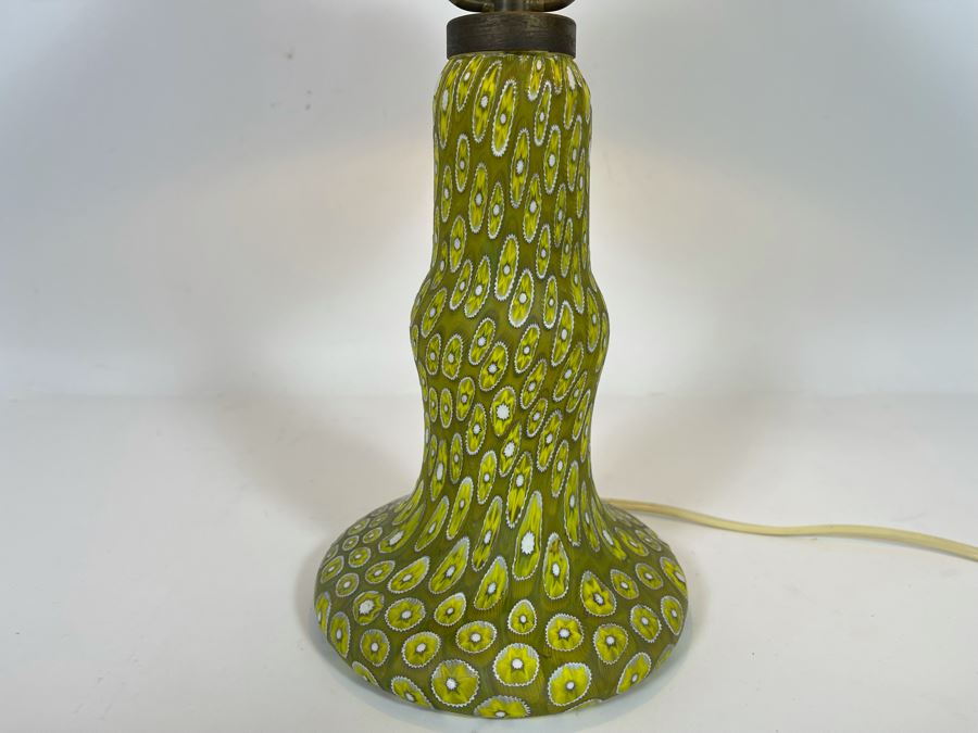 Vintage Italian Murano Glass Table Lamp GF Fornasa De Muran A L'Insegna el Moreto 18H [Photo 6]