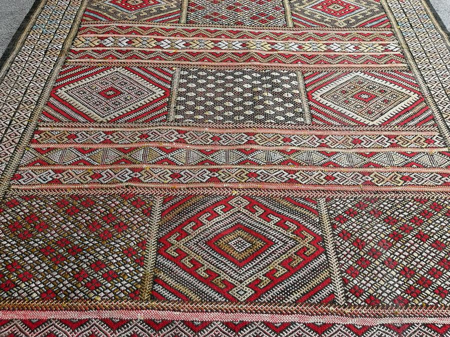 Antique Area Rug From Morocco 69 X 42 [Photo 4]