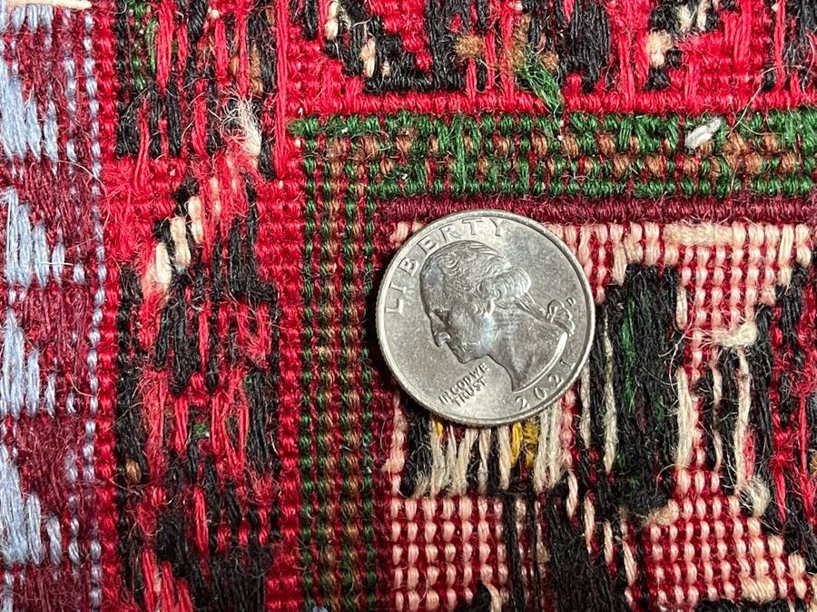 Vintage Hand-Knotted Wool Area Rug From Istanbul, Turkey 71 X 49.5 [Photo 9]