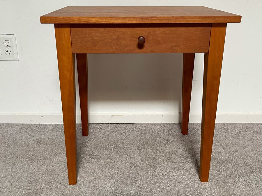 Kinion Furniture Craftsman Handmade Side Table With Drawer McMinnville, Oregon 22W X 16D X 23H [Photo 3]