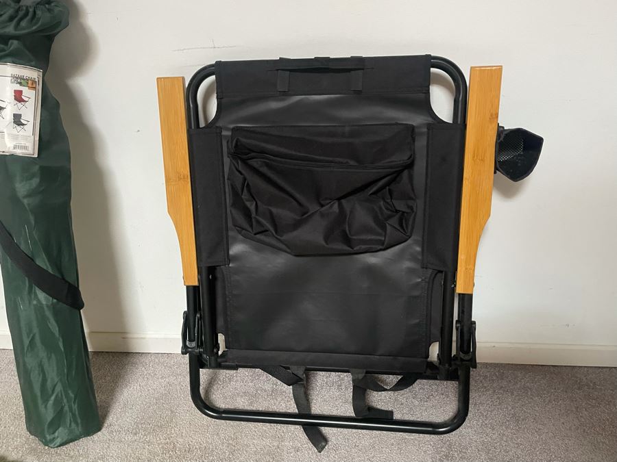 Camping Lot: Sleeping Bag, Folding Backpack Chair And Portable Bazaar Chair [Photo 7]