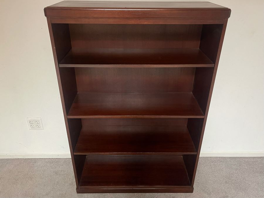 Solid Mahogany Wooden Bookcase 36W X 13D X 53H [Photo 4]