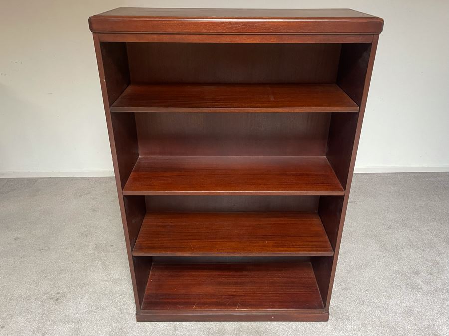 Solid Mahogany Wooden Bookcase 36W X 13D X 53H [Photo 9]