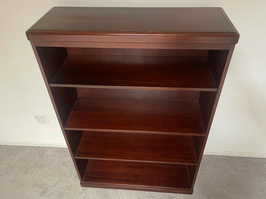 Solid Mahogany Wooden Bookcase 36W X 13D X 53H [Photo 5]