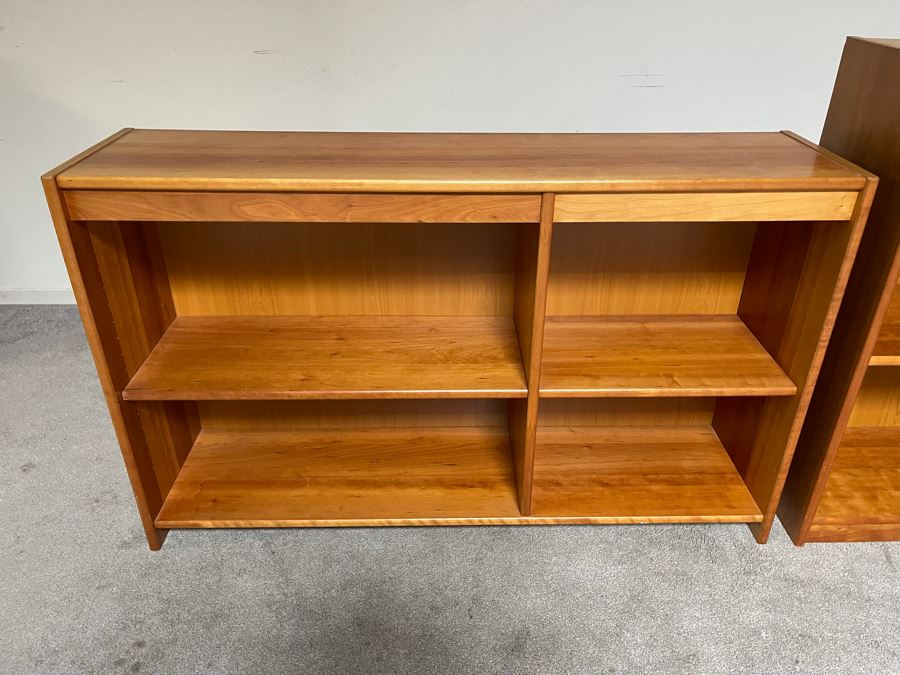 Pair Of Danish Modern Veneer Teak Bookcases [Photo 5]