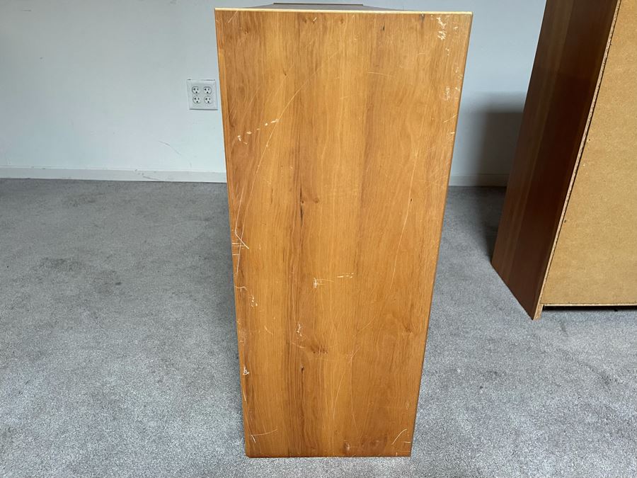 Pair Of Danish Modern Veneer Teak Bookcases [Photo 8]