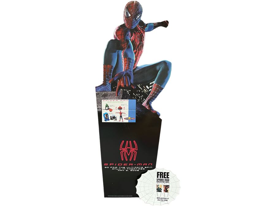 Spider-Man 2002 Movie Life-Size Cardboard Standup Movie Promotion 73H
