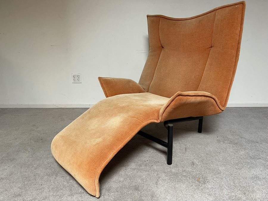 Veranda Lounge Chair By Vico Magistretti For Cassina Italy 1980 36W X 58D X 43H [Photo 2]