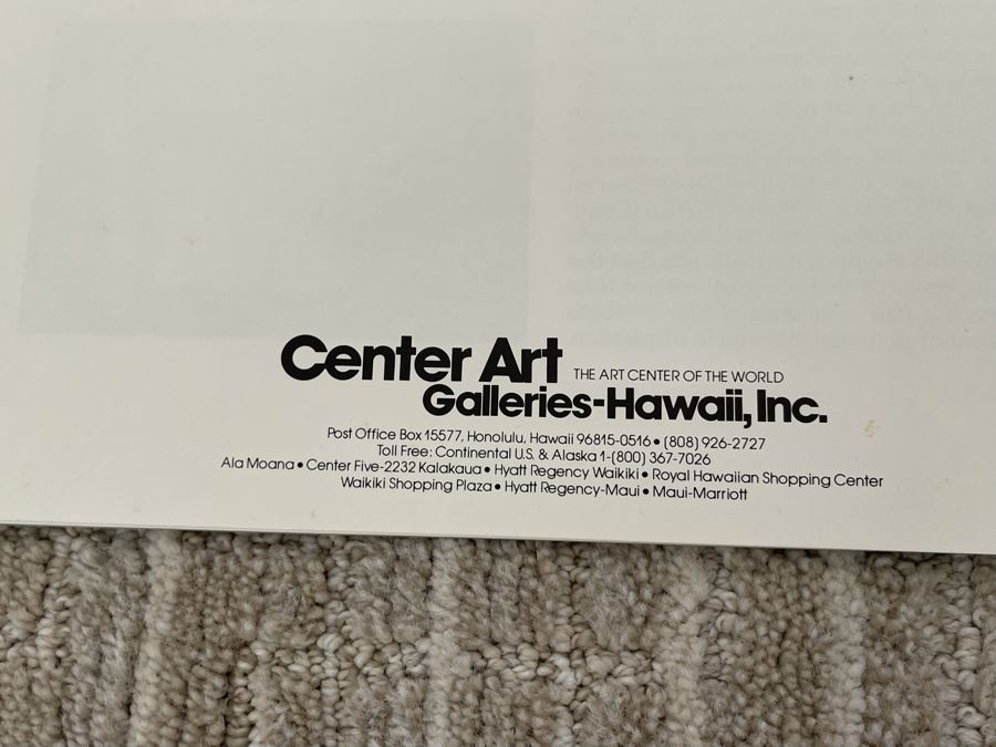 Salvador Dali (1904-1989) Bas Relief Sculpture Titled 'The Last Supper' With Silver Patina Limited Edition I 57/175 In Custom Shadowbox Frame 41 X 35 Appraised $10,750 In 1987 With Certificate Of Authenticity - See Photos [Photo 32]