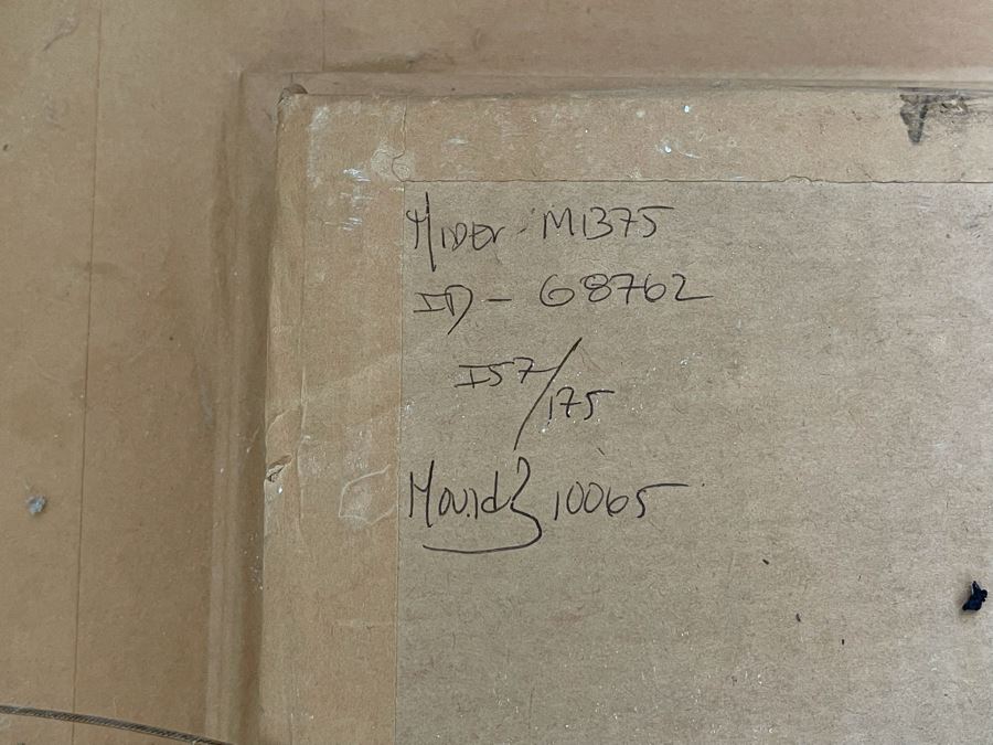 Salvador Dali (1904-1989) Bas Relief Sculpture Titled 'The Last Supper' With Silver Patina Limited Edition I 57/175 In Custom Shadowbox Frame 41 X 35 Appraised $10,750 In 1987 With Certificate Of Authenticity - See Photos [Photo 17]