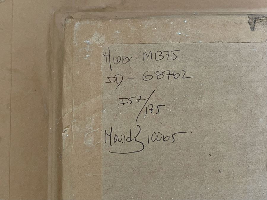 Salvador Dali (1904-1989) Bas Relief Sculpture Titled 'The Last Supper' With Silver Patina Limited Edition I 57/175 In Custom Shadowbox Frame 41 X 35 Appraised $10,750 In 1987 With Certificate Of Authenticity - See Photos [Photo 16]