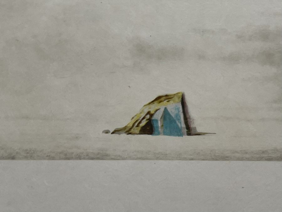 Salvador Dali (1904-1989) Hand Signed 3-D Stereoscopic Lithograph On Japon Paper Titled 'Christ Of Gala' Limited Edition EA 69/100 In Custom Frame 56 X 38 Appraised $6,600 In 1987 With Certificate Of Authenticity - See Photos [Photo 9]