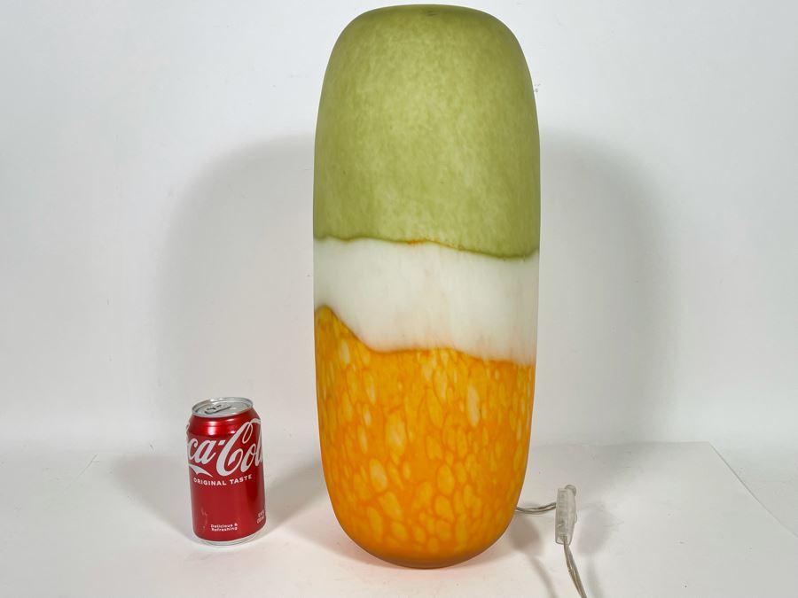 Glass Table Lamp 18H [Photo 2]