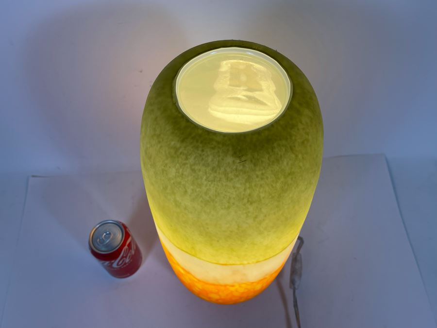 Glass Table Lamp 18H [Photo 4]