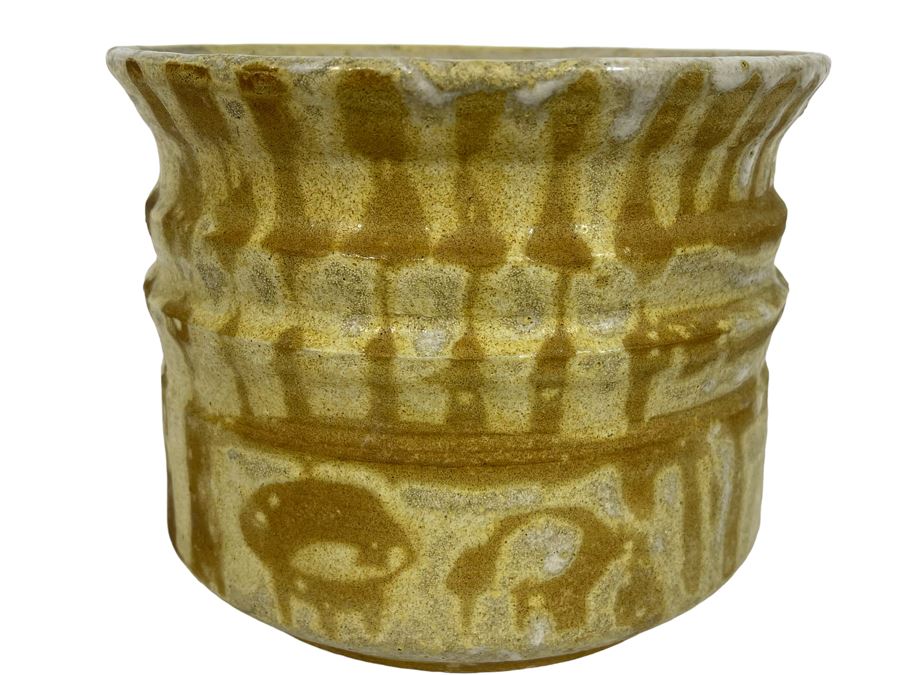 JUST ADDED - Janka McClatchey Mid-Century Modern Studio Pottery Signed Janka 6.5W X 5H [Photo 2]