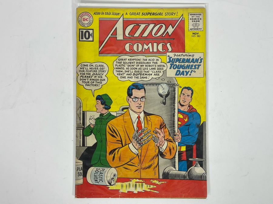 Action Comics Superman #282 Comic Book