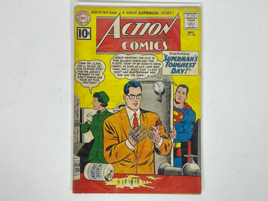 Action Comics Superman #282 Comic Book [Photo 2]