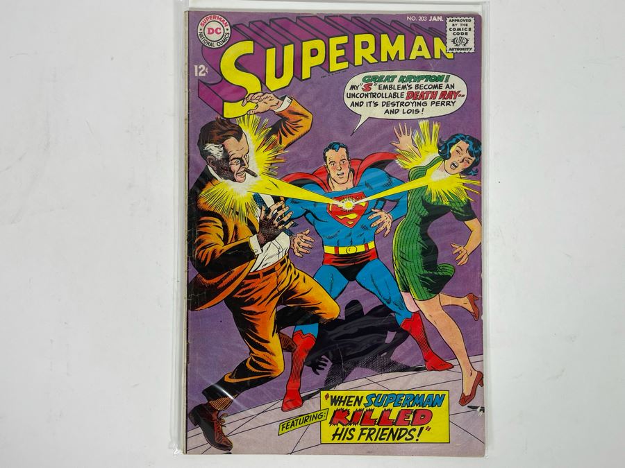 Superman #203 Comic Book