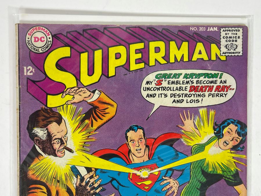 Superman #203 Comic Book [Photo 2]