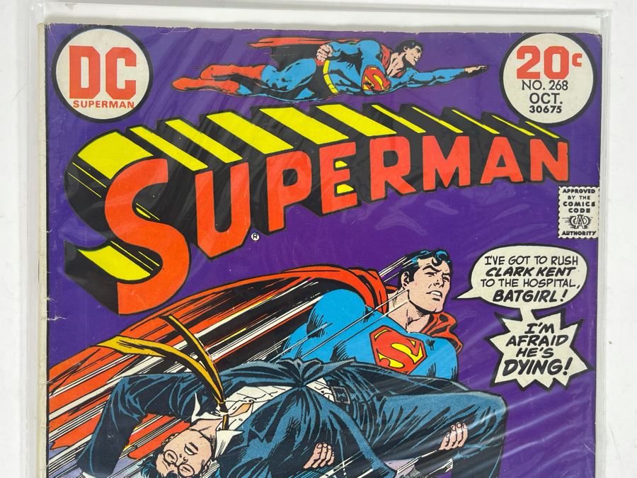 Superman #268 Comic Book [Photo 2]