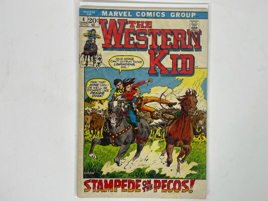 The Western Kid #4 Comic Book