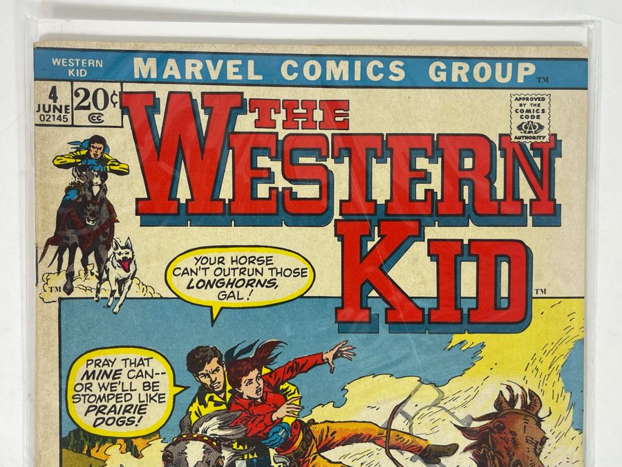 The Western Kid #4 Comic Book [Photo 2]