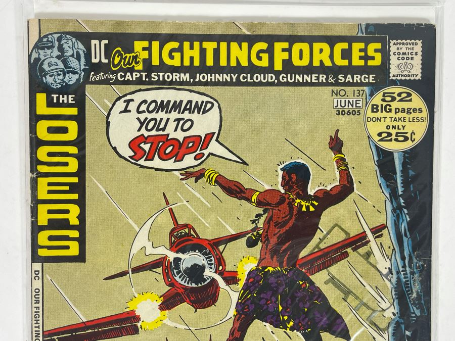 DC Our Fighting Forces #137 Comic Book [Photo 2]
