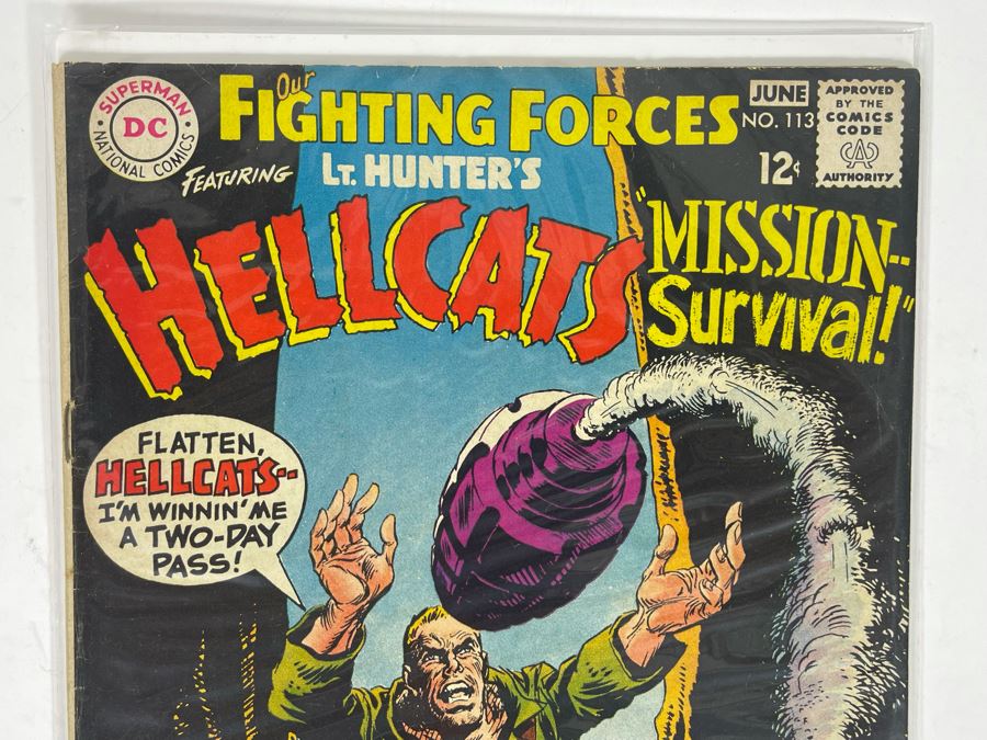 DC Our Fighting Forces #113 Comic Book [Photo 2]