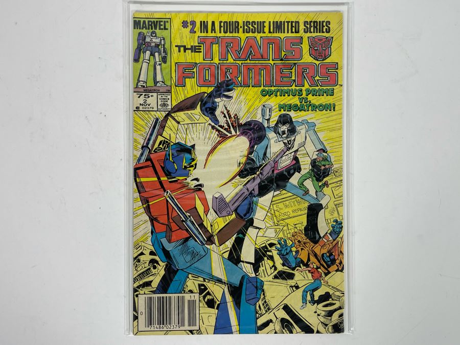 The Transformers Optimus Prime Vs. Megatron #2 Comic Book